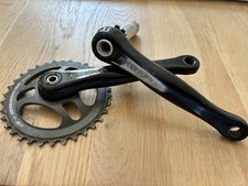 Middleburn crankset Cranks 175mm Black MTB