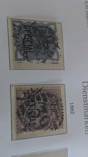 Pair queen victoria 1882 - victoria,