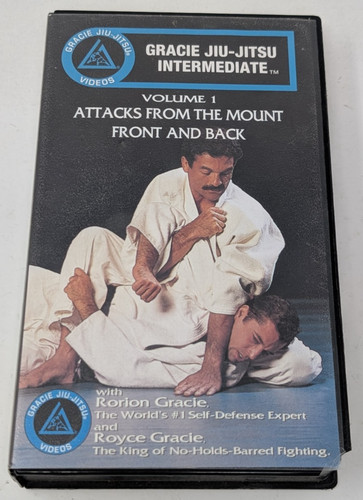 Gracie jiu jitsu bjj vhs - bjj, video