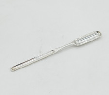 Irish George II Sterling Silver Crested Bone Marrow Scoop Antique c1750 Dublin