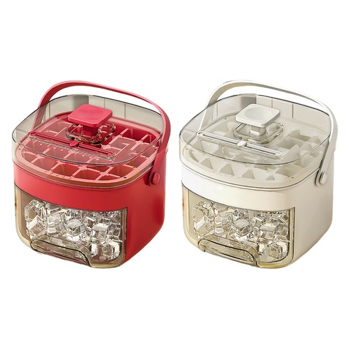 Refrigerated ice cube - refrigerated,