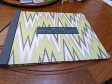 Osborne and Little sample book for "Vintage" range
