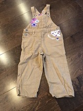 Gagou Tagou Girls Corduroy Overalls Sizs 24 Months