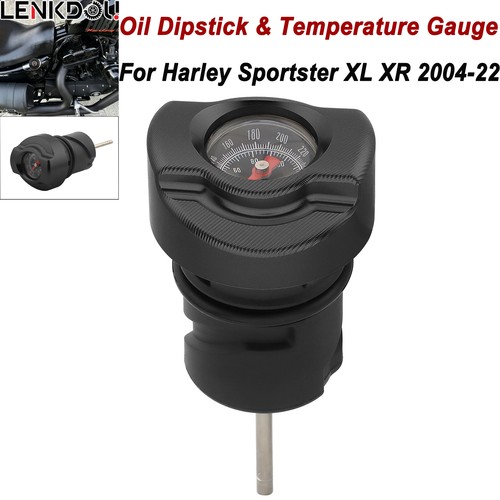 Oil dipstick temperature gauge - oil,