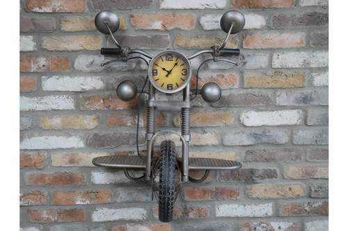 Motorbike clock - motorbike,