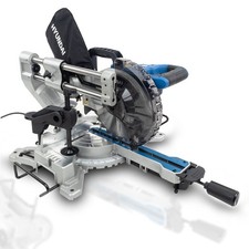 Hyundai HYMS1500E Sliding Mitre Saw 210mm Chop Saw 230v 1500 Watt Motor