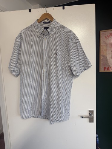 Gant short sleeve stripe - stripe, shirt