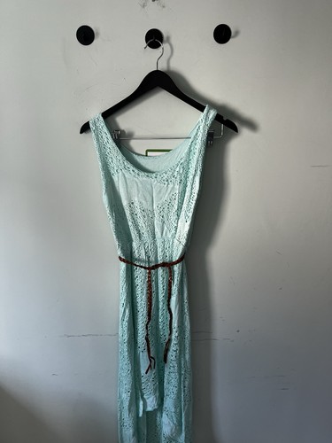 Made italy turquoise dress - italy,