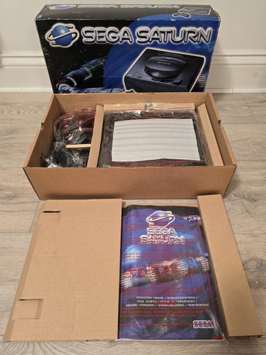 Boxed sega saturn console - ,