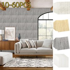 60X 3D Wood Wallpaper Stick