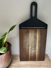 Rustic Chopping Board Paddle Bread Charcuterie Display Farmhouse Kitchen Acacia