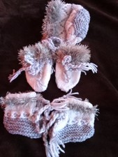 Newborn baby Girl's Set  Hand