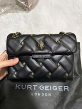 black Leather shoulder bag for