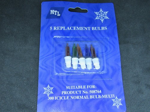 Mtl christmas bulbs 4v - mtl, 2.4v