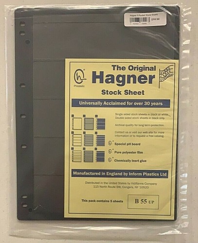Hagner black pocket stock - black,