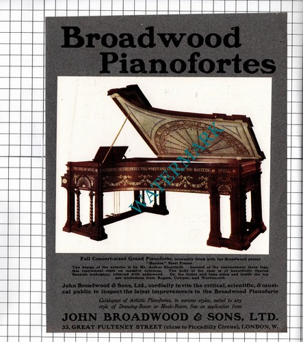 Broadwood pianofortes john - pianofortes,