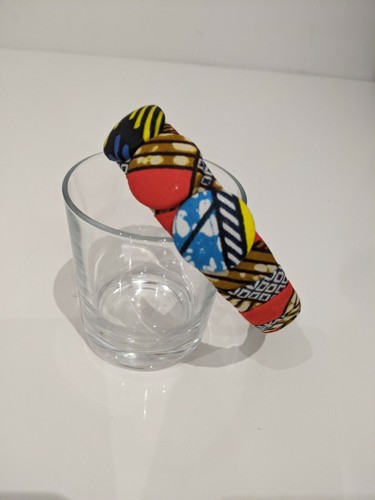 African print non slip fabric - african,