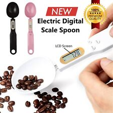 Digital Electronic Scale Spoon LCD 0-500g Measuring Weight Food Kitchen Lab UK