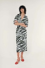 BNWT Zara Black & White Zebra