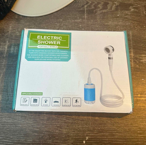 Portable electric shower - portable,