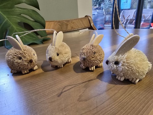 Easter bunny hanging - easter,