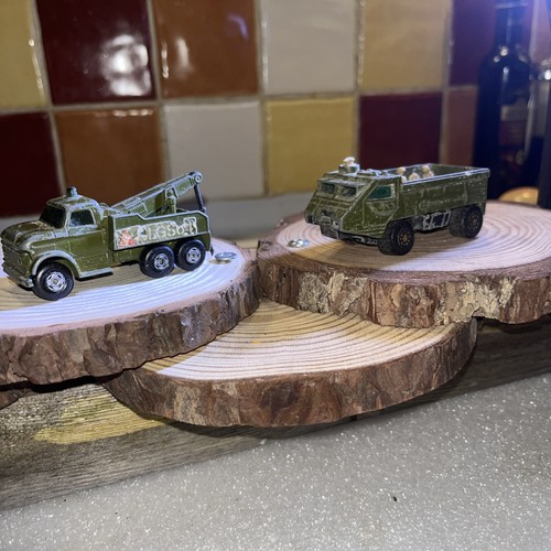 Matchbox superfast army - matchbox, wreck