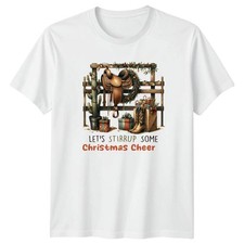 Lets Stirrup Some Christmas Cheer Cowboy Christmas Western Holiday Unisex