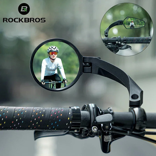Rockbros bike rear view mirror - bike,