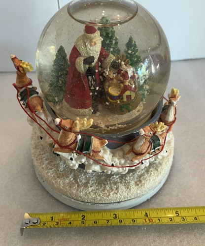 Large musical snow globe - , with