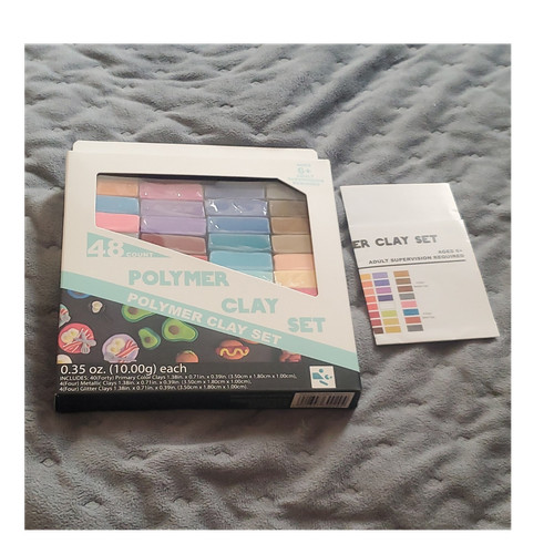 Count polymer clay set - count,