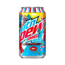 NEW: Mountain Dew Summer Freeze 355ml Soda 12 Cans BB:12/25