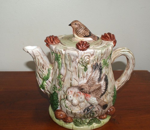 Vintage ceramic novelty teapot - ceramic,