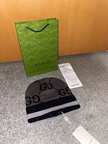 Gucci jacquard logo knit - gg,