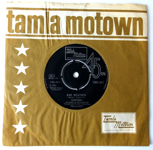Supremes bad weather vinyl - weather,