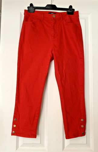 Per una cropped red - per,