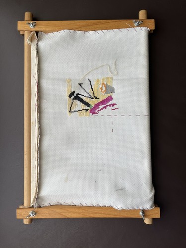 Wooden adjustable embroidery - adjustable,