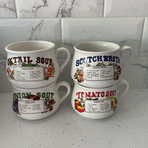 Vintage collectible 1970s soup - vintage,