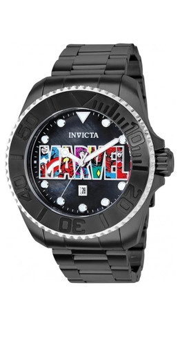 Invicta marvel logo - men's, 50mm
