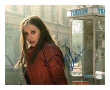 ELIZABETH OLSEN AUTOGRAPHED