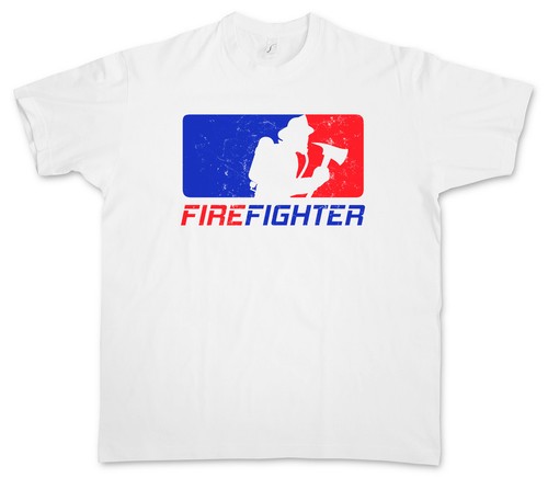 Firefighter shirt feuerwehr - firefighter, t-shirt