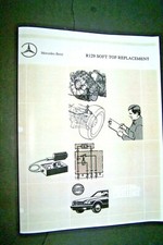 mercedes r129 soft top