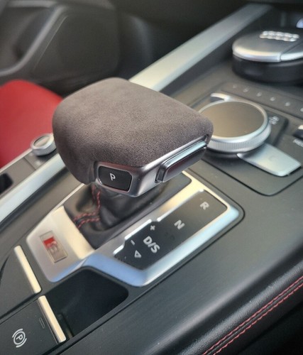 Alcantara gear shift knob - alcantara,