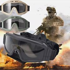 NEW Military Ballistic Goggles Tactical Army Sunglass Airsoft Windproof Glasses