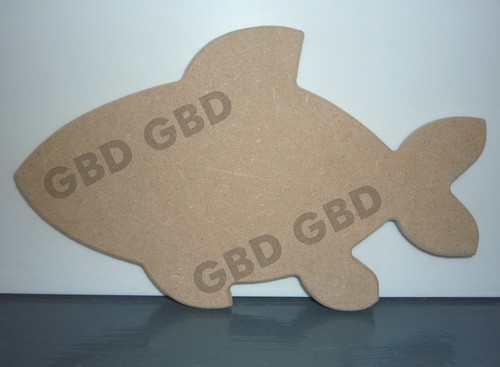 Fish shape mdf - fish, in