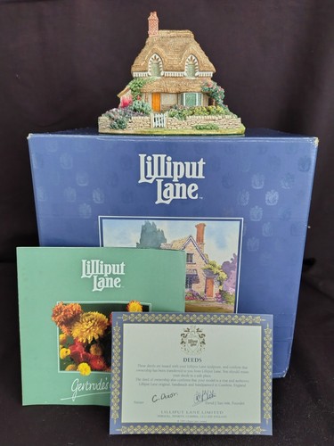 Lilliput lane gertrudes garden - lilliput,