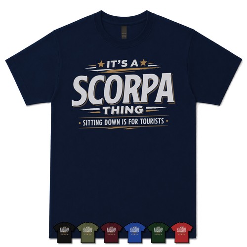 Its scorpa thing sitting - its, a