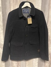 Men's Joules Harcombe Duffle Coat Jacket 50% Wool Small New with Tags RRP £149