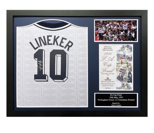 Gary lineker signed framed - lineker,
