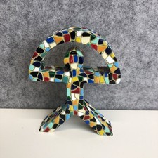 Lucky Indalo Talisman Mosaic Ornament Figurine Colourful Handcrafted Decor