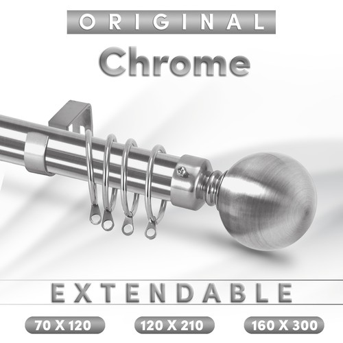 Extendable metal curtain - extendable,